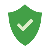 Security and privacy badge illustration